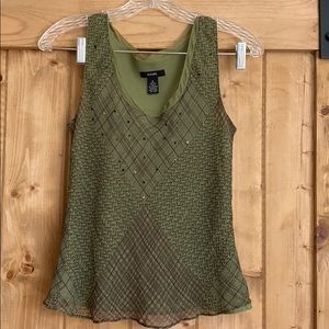 Printed top with matching shirt